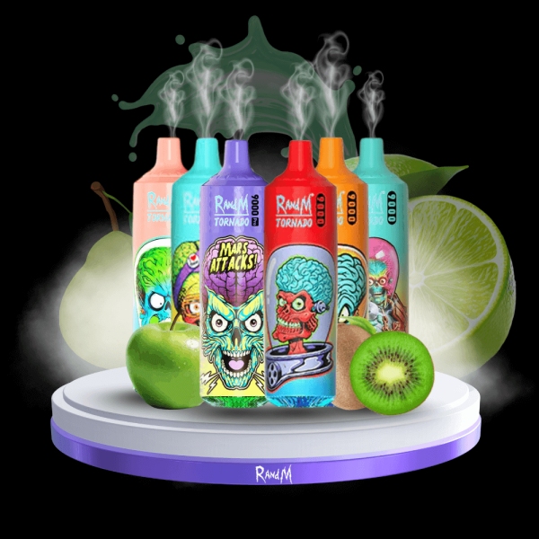 RandM Tornado 9000 Einweg Vape Produktbild